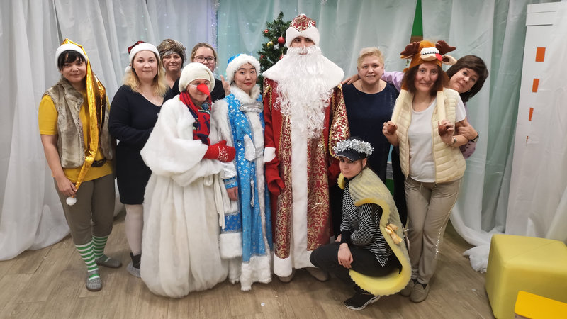 Новый год в центре АНО НСМ-М